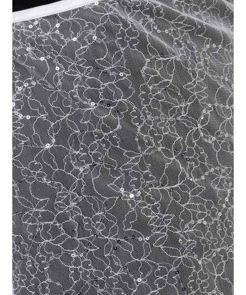 MURUA（ムルーア）の「レースラップクロス（ストール/ショール・レディース・ブラック/ホワイト・FREE）」の9枚目の写真