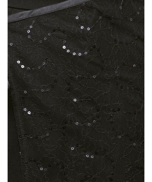 MURUA（ムルーア）の「レースラップクロス（ストール/ショール・レディース・ブラック/ホワイト・FREE）」の10枚目の写真