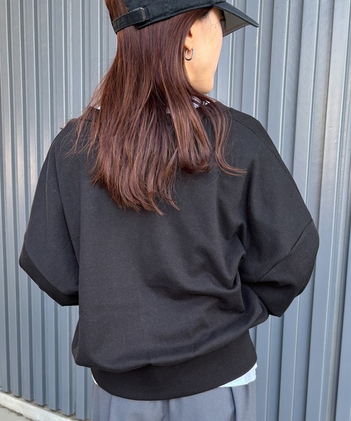 ISOOK / アイスー】Vネックスウェットカーディガン / ジャージ 長袖 春