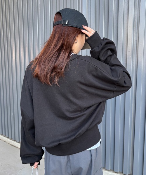 ISOOK カーディガン I-SOOK カーディガン 「ISOOK / アイスー」Vネックスウェット