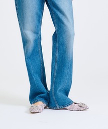 ESTNATION | PIPPICHIC / ANNA V JEWERLY ツィードビジューパンプス(パンプス)