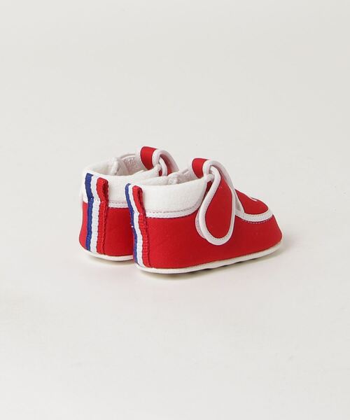 le coq sportif(ルコックスポルティフ)の「ルコックスポルティフ/LCS シャルル 安心の日本製 ファーストシューズ LU5SSN01JZ(スニーカー・キッズ・ブルー系/レッド系・12.0cm/12.5cm/13.0cm/11.5cm)」の3枚目の写真