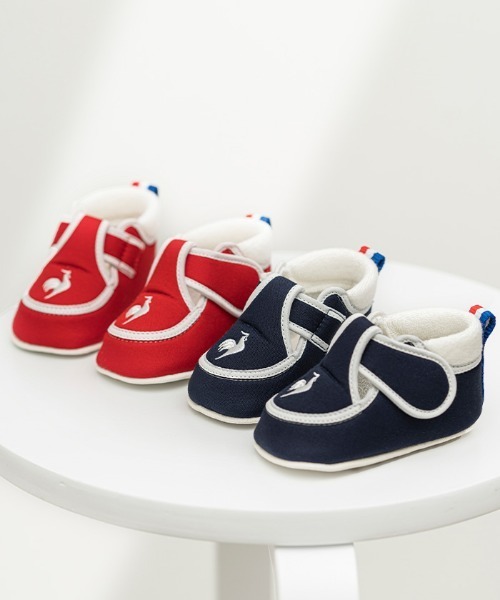 le coq sportif(ルコックスポルティフ)の「ルコックスポルティフ/LCS シャルル 安心の日本製 ファーストシューズ LU5SSN01JZ(スニーカー・キッズ・ブルー系/レッド系・12.0cm/12.5cm/13.0cm/11.5cm)」の5枚目の写真