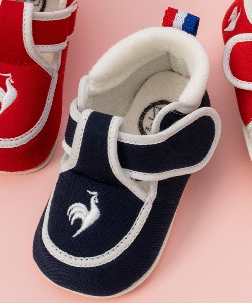 le coq sportif(ルコックスポルティフ)の「ルコックスポルティフ/LCS シャルル 安心の日本製 ファーストシューズ LU5SSN01JZ(スニーカー・キッズ・ブルー系/レッド系・12.0cm/12.5cm/13.0cm/11.5cm)」の6枚目の写真