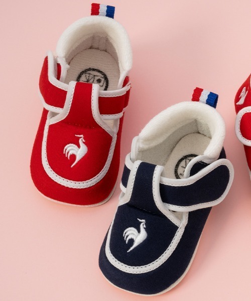 le coq sportif(ルコックスポルティフ)の「ルコックスポルティフ/LCS シャルル 安心の日本製 ファーストシューズ LU5SSN01JZ(スニーカー・キッズ・ブルー系/レッド系・12.0cm/12.5cm/13.0cm/11.5cm)」の8枚目の写真