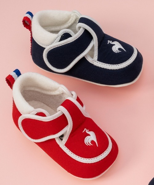 le coq sportif(ルコックスポルティフ)の「ルコックスポルティフ/LCS シャルル 安心の日本製 ファーストシューズ LU5SSN01JZ(スニーカー・キッズ・ブルー系/レッド系・12.0cm/12.5cm/13.0cm/11.5cm)」の9枚目の写真