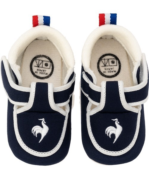 le coq sportif(ルコックスポルティフ)の「ルコックスポルティフ/LCS シャルル 安心の日本製 ファーストシューズ LU5SSN01JZ(スニーカー・キッズ・ブルー系/レッド系・12.0cm/12.5cm/13.0cm/11.5cm)」の11枚目の写真