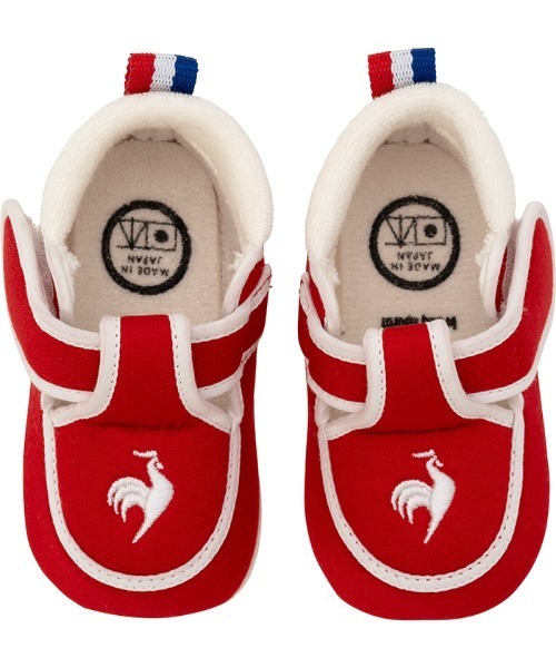 le coq sportif(ルコックスポルティフ)の「ルコックスポルティフ/LCS シャルル 安心の日本製 ファーストシューズ LU5SSN01JZ(スニーカー・キッズ・ブルー系/レッド系・12.0cm/12.5cm/13.0cm/11.5cm)」の19枚目の写真