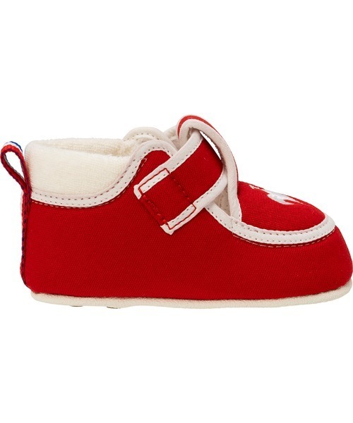 le coq sportif(ルコックスポルティフ)の「ルコックスポルティフ/LCS シャルル 安心の日本製 ファーストシューズ LU5SSN01JZ(スニーカー・キッズ・ブルー系/レッド系・12.0cm/12.5cm/13.0cm/11.5cm)」の20枚目の写真