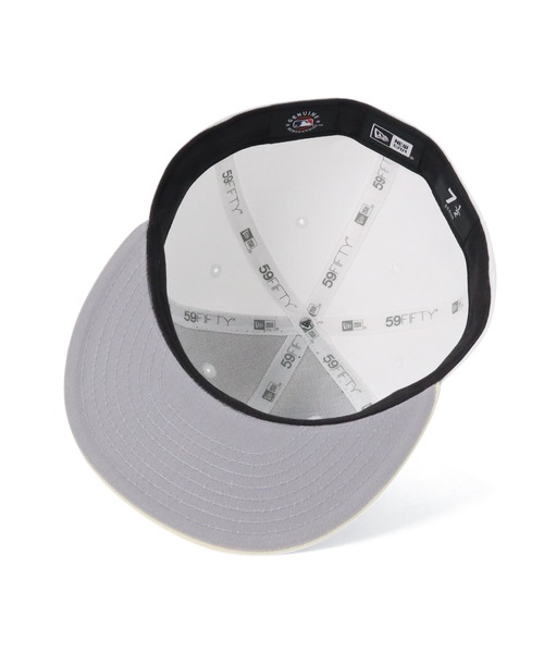 NEW ERA（ニューエラ）の「ニューエラキャップ 59FIFTY MLB 2トーン（キャップ・メンズ・ブラック/グレー/イエロー/ホワイト・7 1/8/7 1/4/7 3/8/7 1/2/7 3/4/8/7 5/8/7/7 7/8）」の13枚目の写真