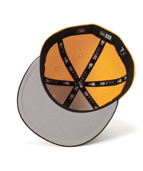 NEW ERA（ニューエラ）の「ニューエラキャップ 59FIFTY MLB 2トーン（キャップ・メンズ・ブラック/グレー/イエロー/ホワイト・7 1/8/7 1/4/7 3/8/7 1/2/7 3/4/8/7 5/8/7/7 7/8）」の8枚目の写真
