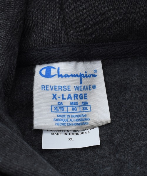 Champion（チャンピオン）の「【ヴィンテージ古着】Champion RABID CUSTOMS リバースウィーブ プルオーバー パーカー（パーカー・メンズ・グレー・X-LARGE）」の8枚目の写真