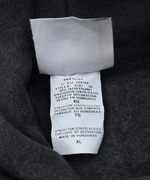 Champion（チャンピオン）の「【ヴィンテージ古着】Champion RABID CUSTOMS リバースウィーブ プルオーバー パーカー（パーカー・メンズ・グレー・X-LARGE）」の9枚目の写真