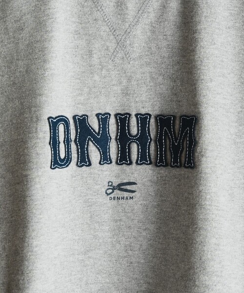 MEN'S BIGI（メンズビギ）の「【DENHAM/デンハム】別注 ロゴTEE（Tシャツ/カットソー・メンズ・グレー/ホワイト/ネイビー・02/03）」の20枚目の写真