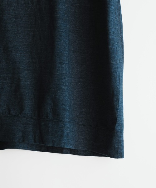 MEN'S BIGI(メンズビギ)の「【DENHAM/デンハム】別注 ロゴTEE(Tシャツ/カットソー・メンズ・グレー/ホワイト/ネイビー・02/03)」の8枚目の写真