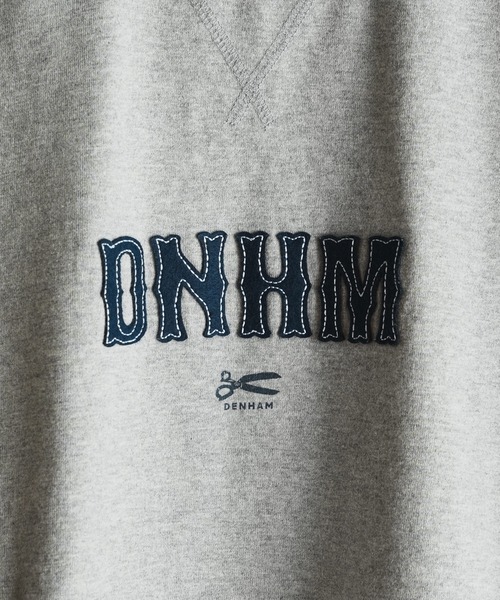 MEN'S BIGI(メンズビギ)の「【DENHAM/デンハム】別注 ロゴTEE(Tシャツ/カットソー・メンズ・グレー/ホワイト/ネイビー・02/03)」の6枚目の写真