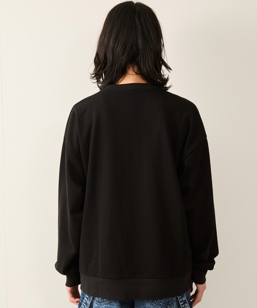 JUNRED(ジュンレッド)の「フロントジップスウェットクルー(Tシャツ/カットソー・メンズ・ブラック/グレー/ブルー系その他4・S/M/L)」の11枚目の写真