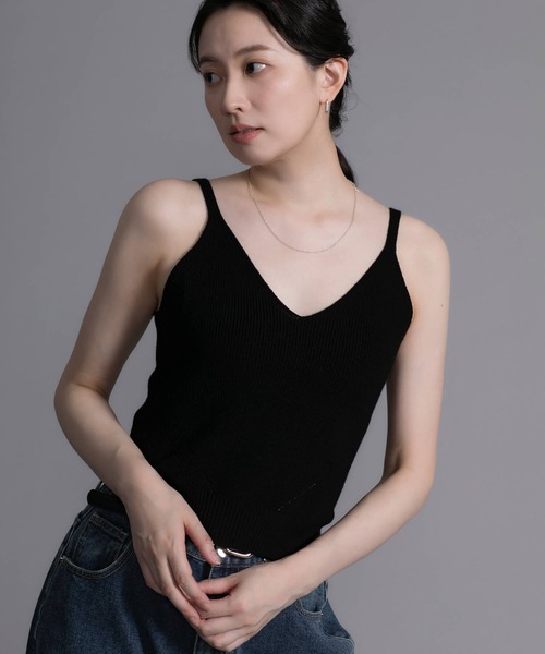 DECADE CLASSIC(ディケイド クラシック)の「【DECADE CLASSIC】ニットタンクトップ (SS)(ニット/セーター・レディース・ベージュ/チョコ/レッド/オフホワイト/ブラック/ホワイト・LARGE)」の20枚目の写真