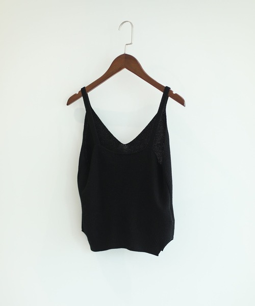 DECADE CLASSIC(ディケイド クラシック)の「【DECADE CLASSIC】ニットタンクトップ (SS)(ニット/セーター・レディース・ベージュ/チョコ/レッド/オフホワイト/ブラック/ホワイト・LARGE)」の10枚目の写真