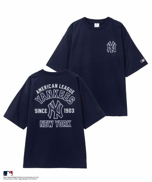セール】【別注限定展開】MLB ツイルワッペン刺繍Tシャツ 【Los