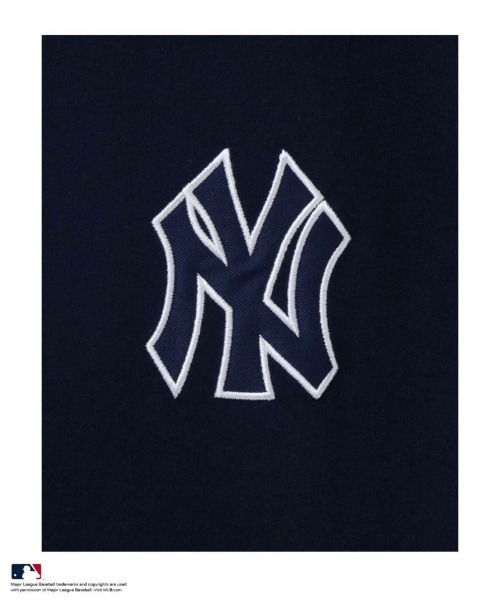 MLB(メジャーリーグベースボール)の「【別注限定展開】MLB ツイルワッペン刺繍Tシャツ 【Los Angeles Dodgers / New York Yankees / Chicago White Sox】(Tシャツ/カットソー・メンズ・アッシュグレー/ブラック/ネイビー・M/L/XL)」の14枚目の写真