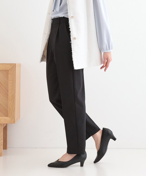 SHOO・LA・RUE（シューラルー）の「【高レビュー/洗える/美脚シルエット】ソフトスティックパンツ（その他パンツ・レディース・ブラック/ライトブルー/ホワイト/ベージュ・01/02/03/04/05/10）」の6枚目の写真