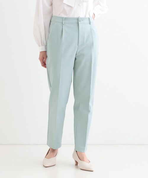 SHOO・LA・RUE（シューラルー）の「【高レビュー/洗える/美脚シルエット】ソフトスティックパンツ（その他パンツ・レディース・ブラック/ライトブルー/ホワイト/ベージュ・01/02/03/04/05/10）」の9枚目の写真