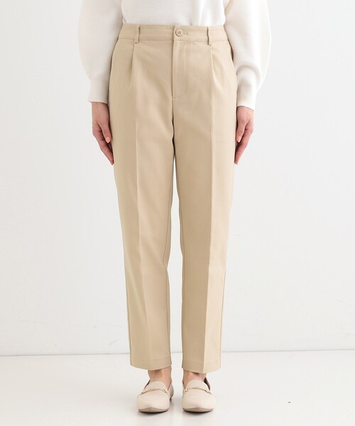 SHOO・LA・RUE（シューラルー）の「【高レビュー/洗える/美脚シルエット】ソフトスティックパンツ（その他パンツ・レディース・ブラック/ライトブルー/ホワイト/ベージュ・01/02/03/04/05/10）」の21枚目の写真