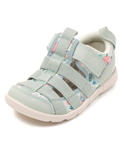 IFME(イフミー)の「KIDS|ifme CALIN 水彩花柄ウォーターシューズ(サンダル・キッズ・グリーン/ピンク/パープル・15.0cm/15.5cm/16.0cm/18.5cm/19.0cm/19.5cm/20.0cm/20.5cm/21.0cm/16.5cm/17.0cm/17.5cm/18.0cm)」の5枚目の写真