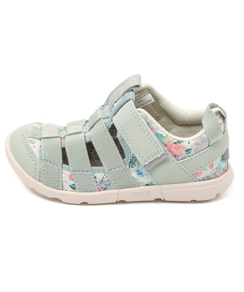 IFME(イフミー)の「KIDS|ifme CALIN 水彩花柄ウォーターシューズ(サンダル・キッズ・グリーン/ピンク/パープル・15.0cm/15.5cm/16.0cm/18.5cm/19.0cm/19.5cm/20.0cm/20.5cm/21.0cm/16.5cm/17.0cm/17.5cm/18.0cm)」の6枚目の写真