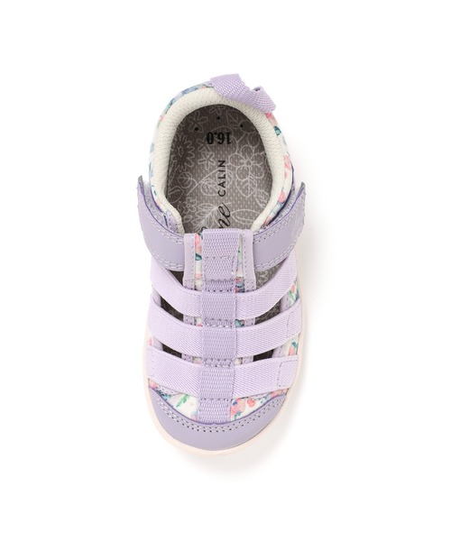 IFME(イフミー)の「KIDS|ifme CALIN 水彩花柄ウォーターシューズ(サンダル・キッズ・グリーン/ピンク/パープル・15.0cm/15.5cm/16.0cm/18.5cm/19.0cm/19.5cm/20.0cm/20.5cm/21.0cm/16.5cm/17.0cm/17.5cm/18.0cm)」の15枚目の写真