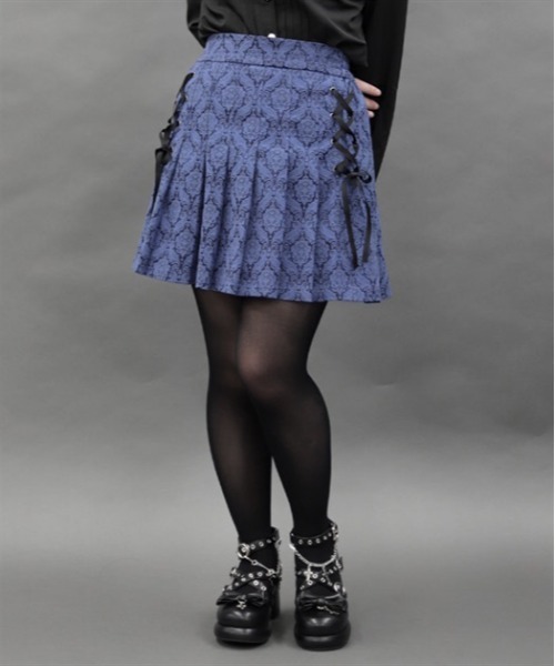 axes femme POETIQUE(アクシーズファムポエティック)の「プリーツミニスカパン(その他パンツ・レディース・ブルー/グレー/ブラック・MEDIUM)」の19枚目の写真