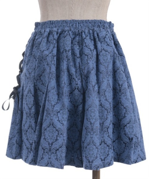 axes femme POETIQUE(アクシーズファムポエティック)の「プリーツミニスカパン(その他パンツ・レディース・ブルー/グレー/ブラック・MEDIUM)」の5枚目の写真