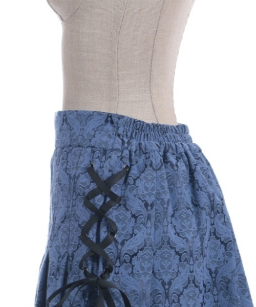 axes femme POETIQUE(アクシーズファムポエティック)の「プリーツミニスカパン(その他パンツ・レディース・ブルー/グレー/ブラック・MEDIUM)」の8枚目の写真