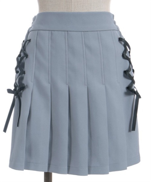 axes femme POETIQUE(アクシーズファムポエティック)の「プリーツミニスカパン(その他パンツ・レディース・ブルー/グレー/ブラック・MEDIUM)」の12枚目の写真