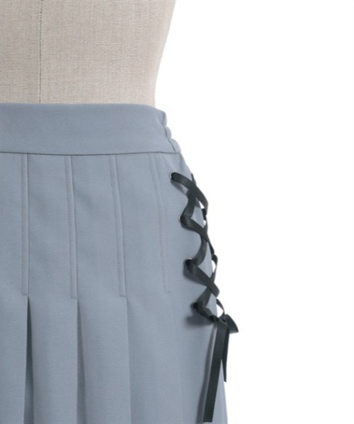 axes femme POETIQUE(アクシーズファムポエティック)の「プリーツミニスカパン(その他パンツ・レディース・ブルー/グレー/ブラック・MEDIUM)」の15枚目の写真