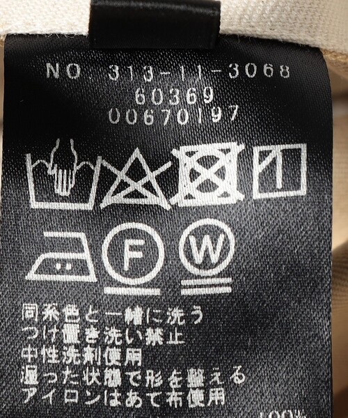 SHIPS（シップス）の「SHIPS Primary Navy Label:チノパンツ（チノパンツ・レディース・ベージュ・40/38/36）」の18枚目の写真