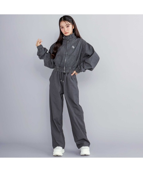 ZIDDY(ジディ)の「【 ニコ☆プチ 掲載 】ハイネックデニムジャケット(130~160cm)(デニムジャケット・キッズ・ブラック/ブラウン・FREE/130cm/140cm/150cm)」の20枚目の写真