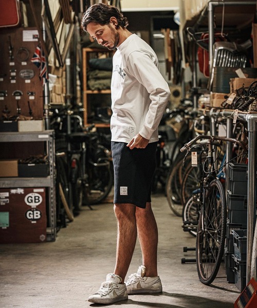 wjk reluxe(ダブルジェーケーリラックス)の「mp13272-tight heavy waffle shorts ショートパンツ(その他パンツ・メンズ・ホワイト/ブラック/トップグレー・S/M/L)」の12枚目の写真