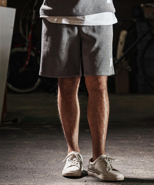 wjk reluxe(ダブルジェーケーリラックス)の「mp13272-tight heavy waffle shorts ショートパンツ(その他パンツ・メンズ・ホワイト/ブラック/トップグレー・S/M/L)」の16枚目の写真
