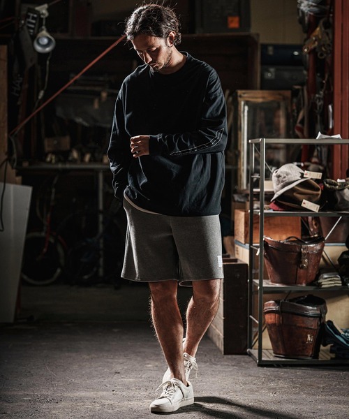 wjk reluxe(ダブルジェーケーリラックス)の「mp13272-tight heavy waffle shorts ショートパンツ(その他パンツ・メンズ・ホワイト/ブラック/トップグレー・S/M/L)」の18枚目の写真