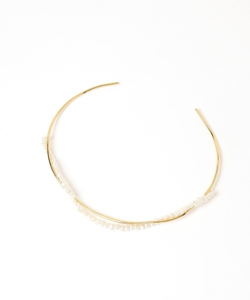 GLOBAL WORK（グローバルワーク）の「MATINEE LINE/変形パールチョーカー/288870（チョーカー・レディース・シルバー/ゴールド・FREE）」の18枚目の写真