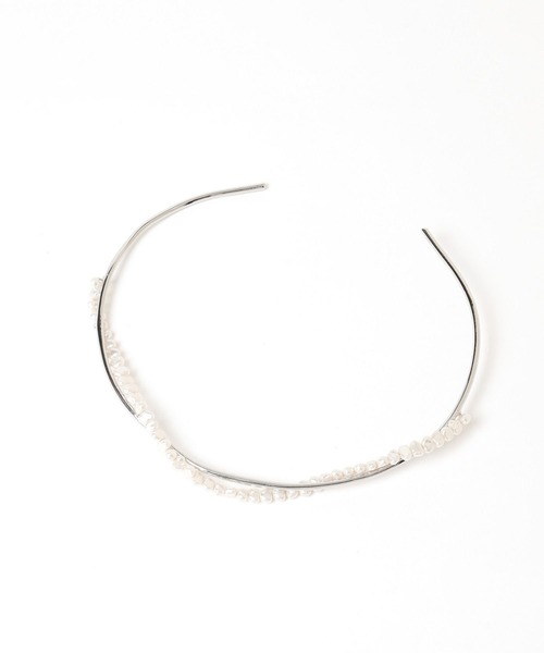 GLOBAL WORK（グローバルワーク）の「MATINEE LINE/変形パールチョーカー/288870（チョーカー・レディース・シルバー/ゴールド・FREE）」の15枚目の写真
