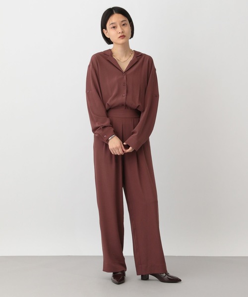 A part by（アパートバイ）の「カイキンサロペット（サロペット/オーバーオール・レディース・ブラック/ブラウン/ネイビー・FREE）」の19枚目の写真