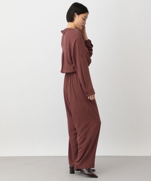 A part by（アパートバイ）の「カイキンサロペット（サロペット/オーバーオール・レディース・ブラック/ブラウン/ネイビー・FREE）」の20枚目の写真