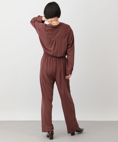 A part by（アパートバイ）の「カイキンサロペット（サロペット/オーバーオール・レディース・ブラック/ブラウン/ネイビー・FREE）」の21枚目の写真