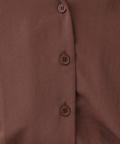 A part by（アパートバイ）の「カイキンサロペット（サロペット/オーバーオール・レディース・ブラック/ブラウン/ネイビー・FREE）」の22枚目の写真