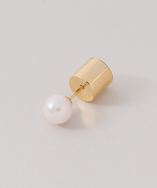 Noble（ノーブル）の「AYUS/アユス Akoya Pearl ピアス (7-7.5mm)（ピアス（両耳用）・レディース・ゴールド・FREE）」の3枚目の写真