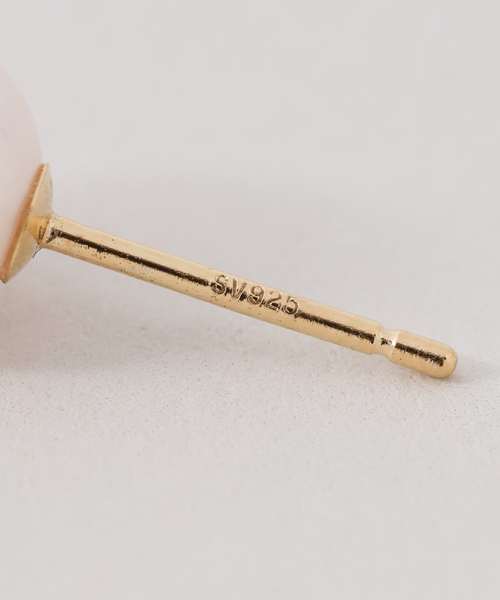 Noble（ノーブル）の「AYUS/アユス Akoya Pearl ピアス (7-7.5mm)（ピアス（両耳用）・レディース・ゴールド・FREE）」の6枚目の写真