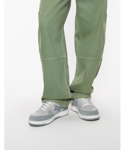 【関税込み】Maison Kitsune グリーン Chiru スニーカー Maison Kitsuné Chiru Trainers | Green | FARFETCH